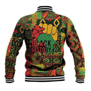 Black History Black Month Dream Like Baseball Jacket