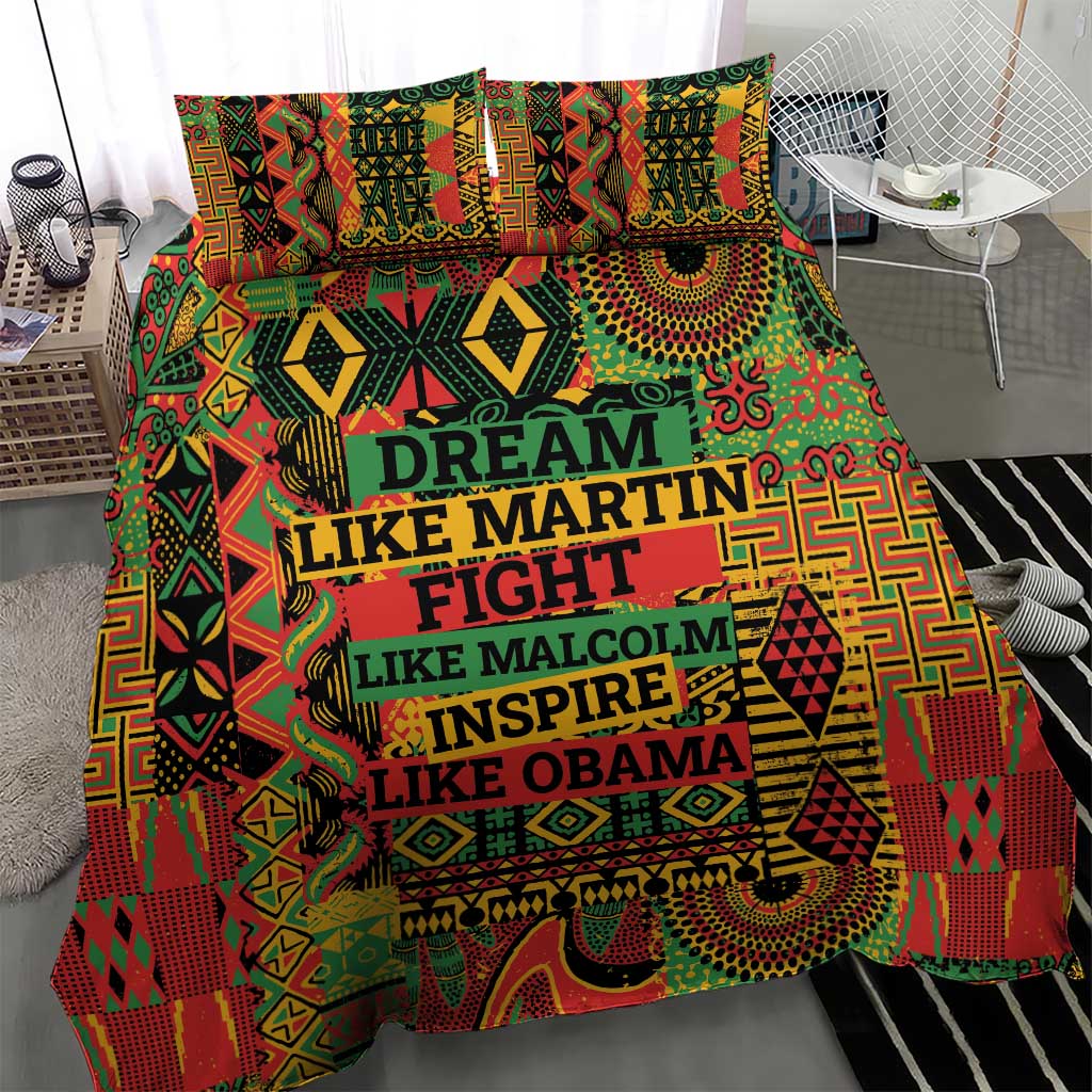 Black History Black Month Dream Like Bedding Set