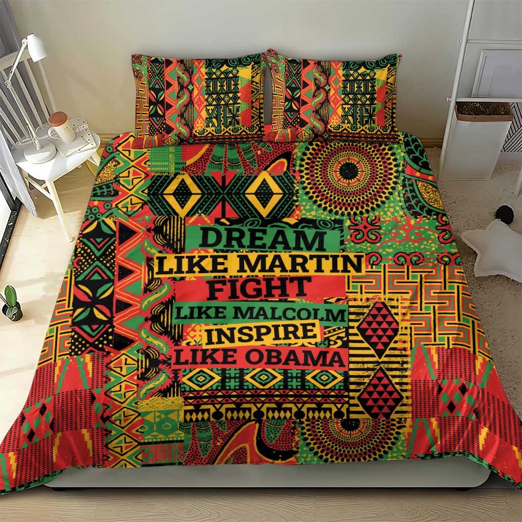 Black History Black Month Dream Like Bedding Set