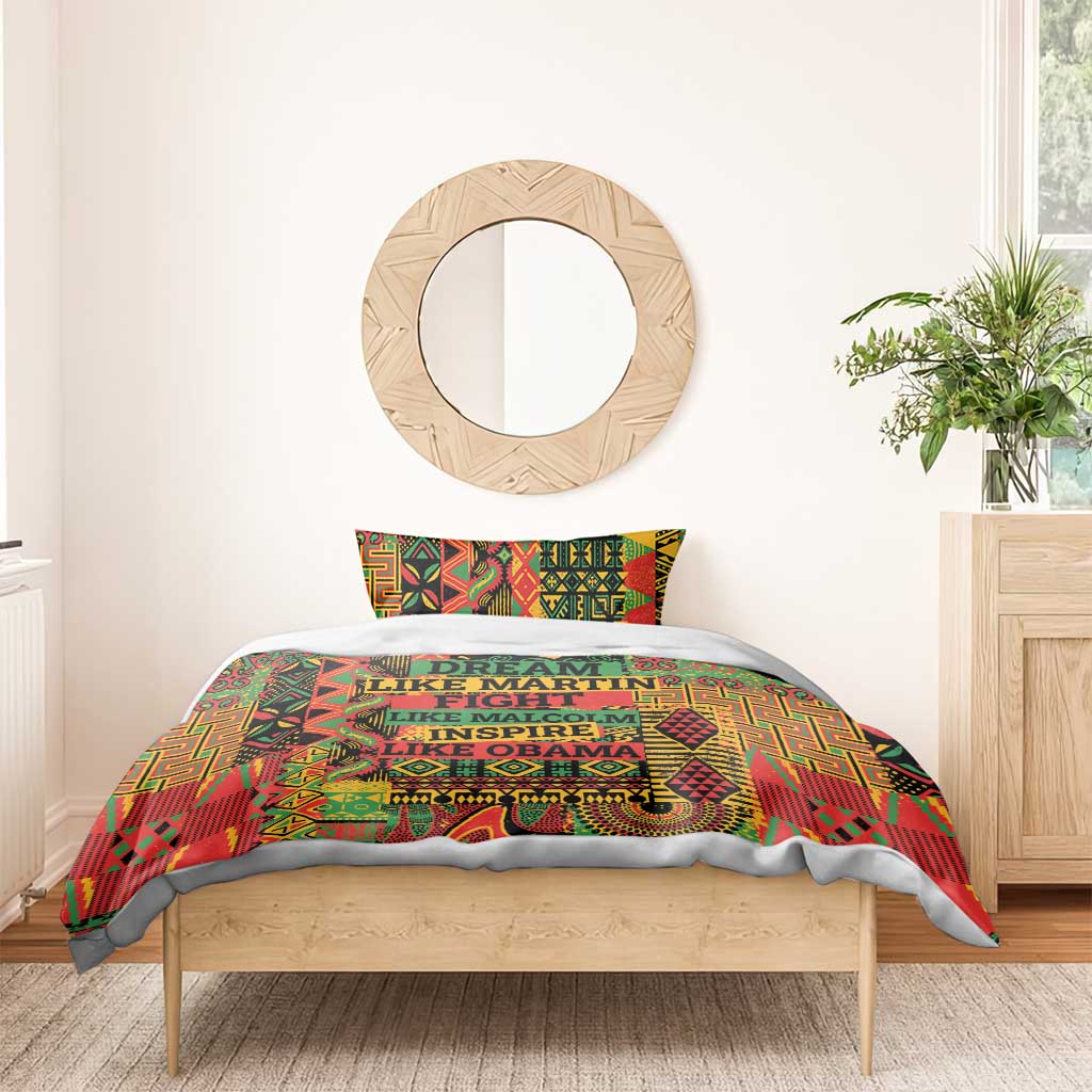 Black History Black Month Dream Like Bedding Set