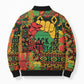 Black History Black Month Dream Like Bomber Puffer Jacket