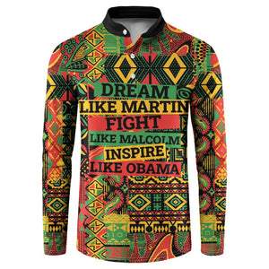 Black History Black Month Dream Like Button Sweatshirt