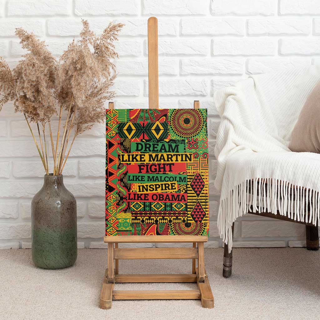 Black History Black Month Dream Like Canvas Wall Art