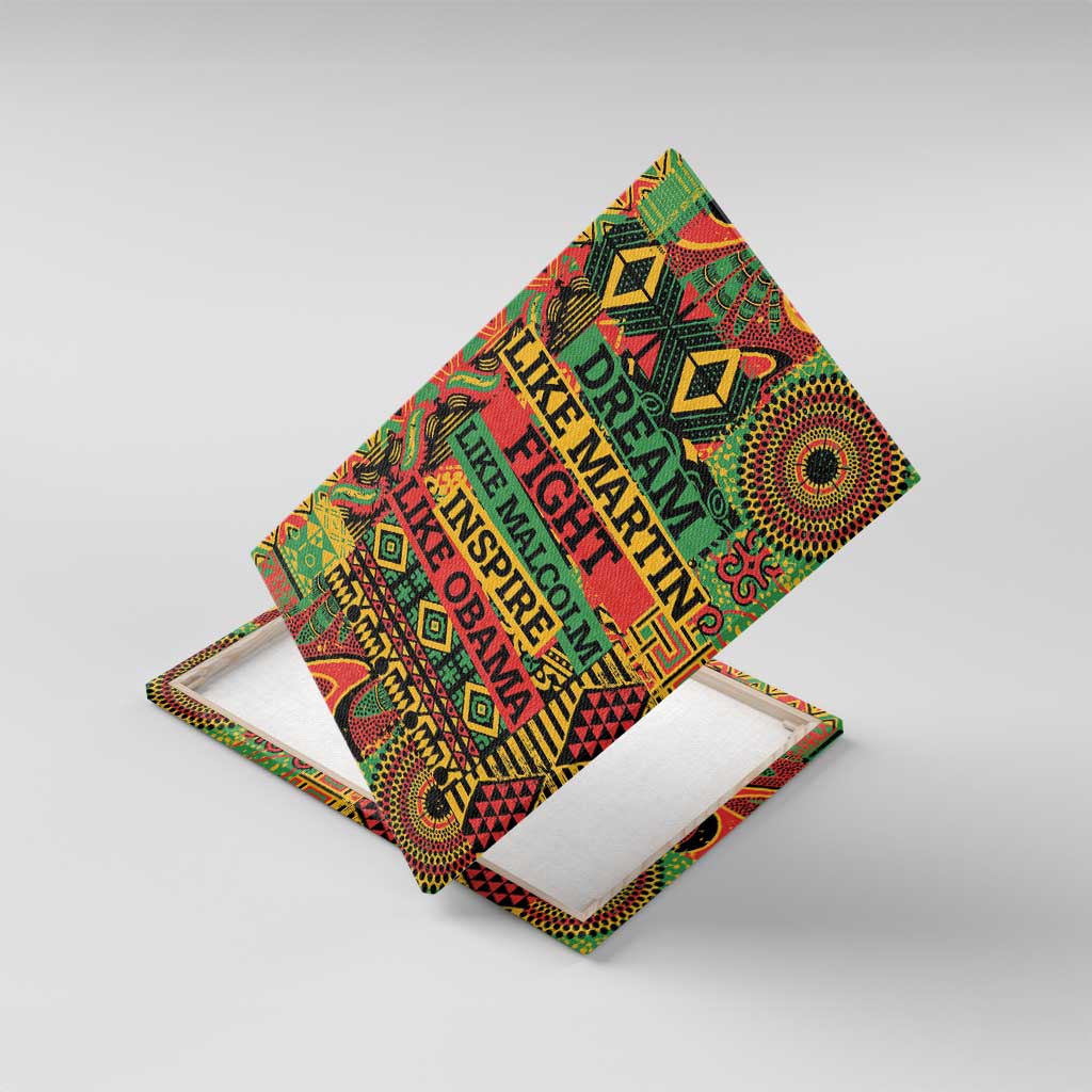 Black History Black Month Dream Like Canvas Wall Art