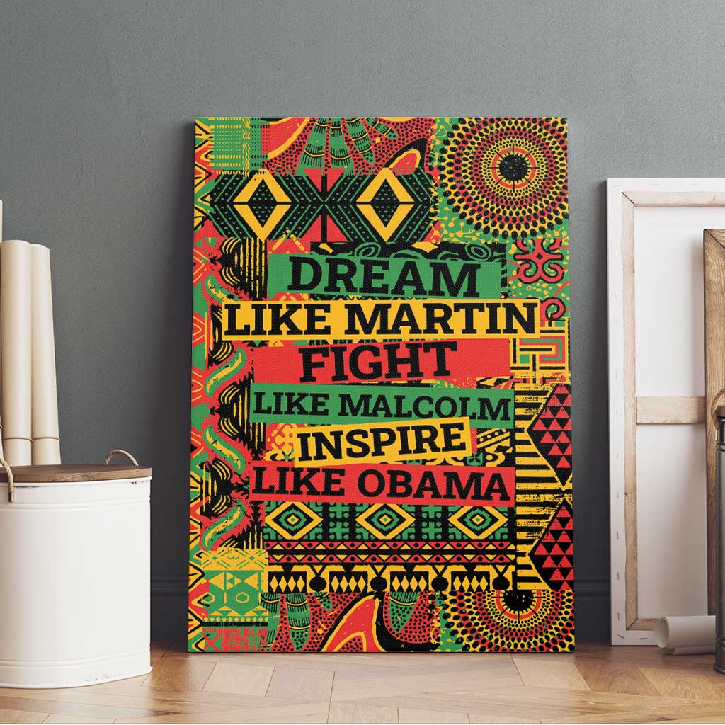 Black History Black Month Dream Like Canvas Wall Art