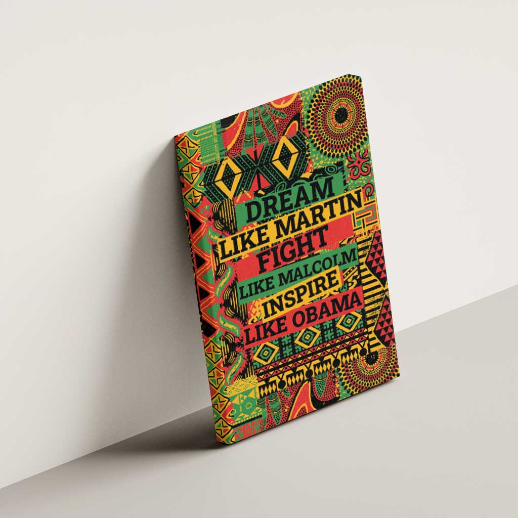 Black History Black Month Dream Like Canvas Wall Art