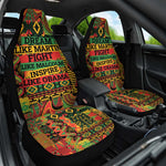 Black History Black Month Dream Like Car Seat Cover