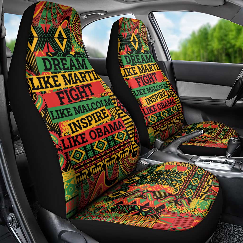 Black History Black Month Dream Like Car Seat Cover