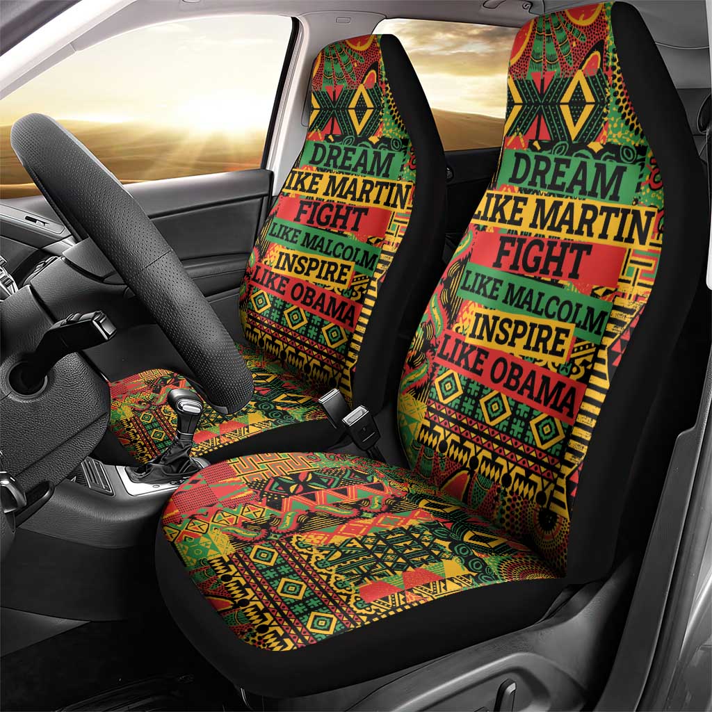 Black History Black Month Dream Like Car Seat Cover