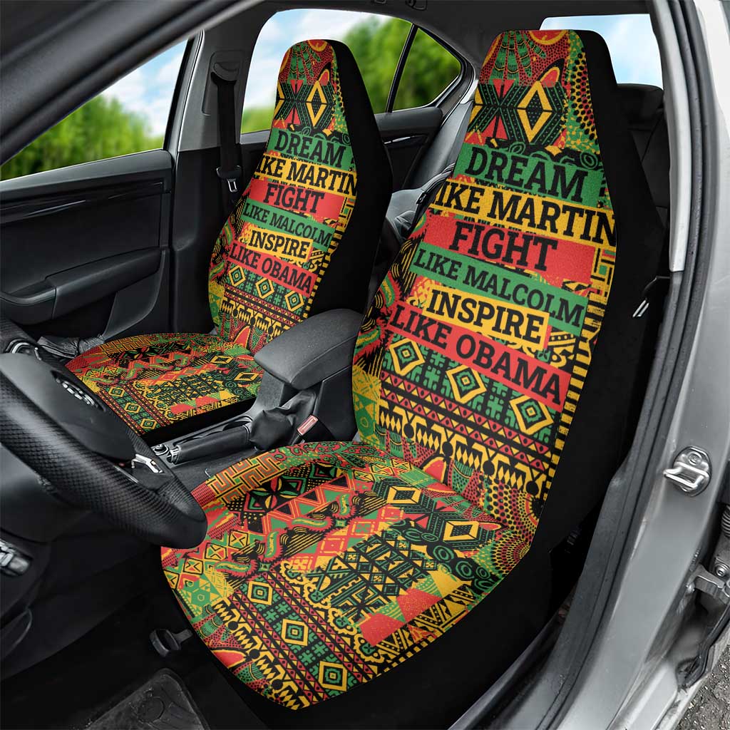 Black History Black Month Dream Like Car Seat Cover