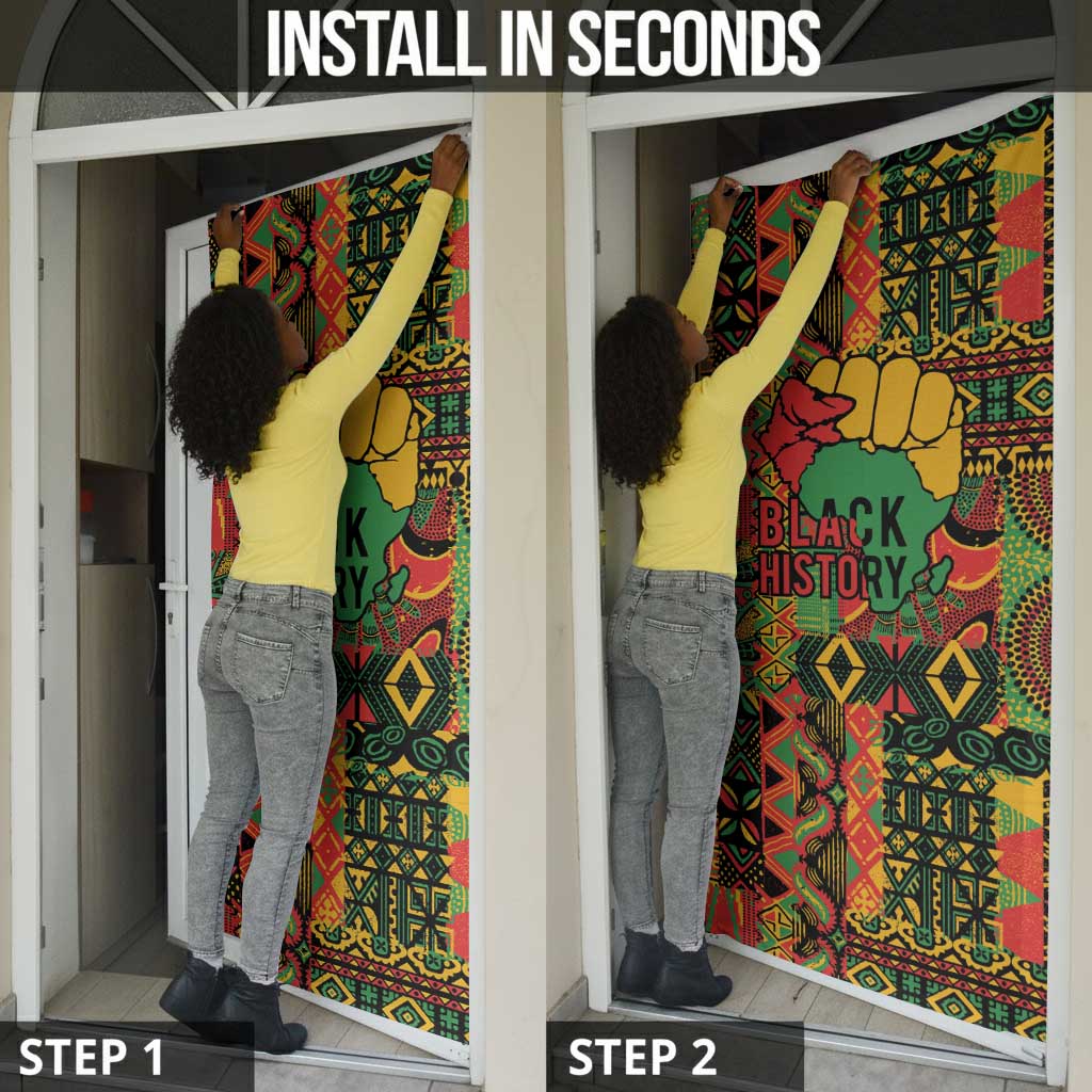 Black History Black Month Dream Like Door Cover