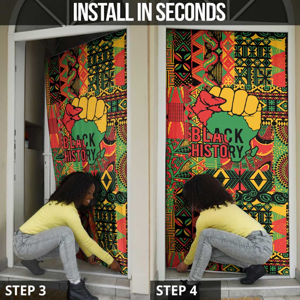 Black History Black Month Dream Like Door Cover