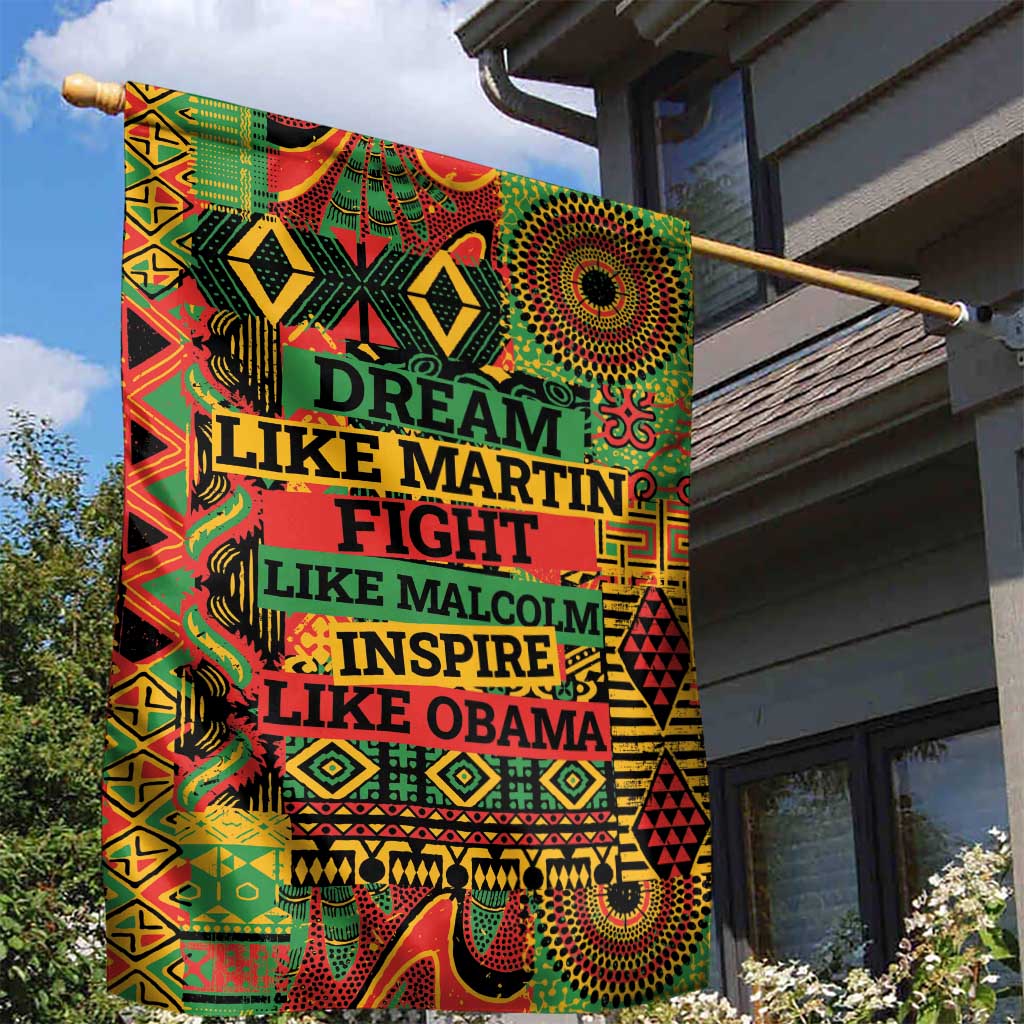 Black History Black Month Dream Like Garden Flag