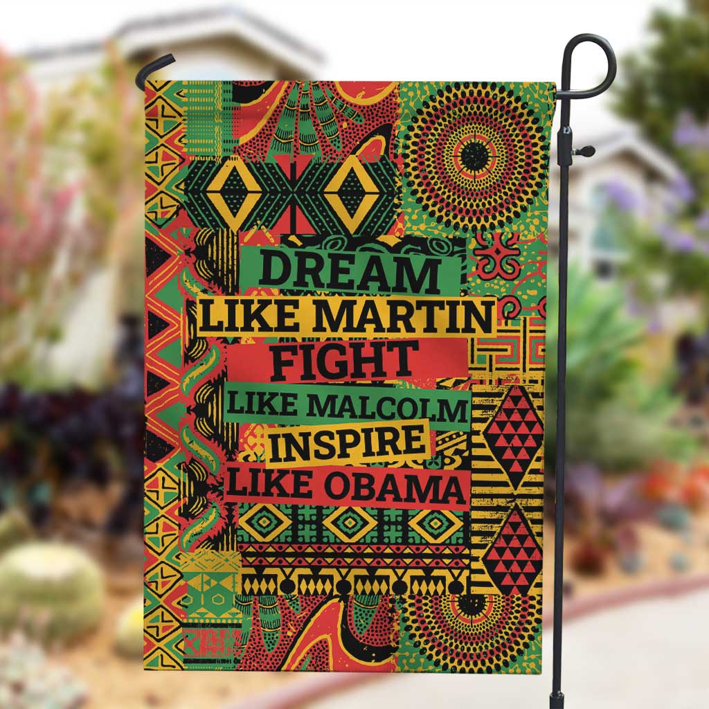 Black History Black Month Dream Like Garden Flag