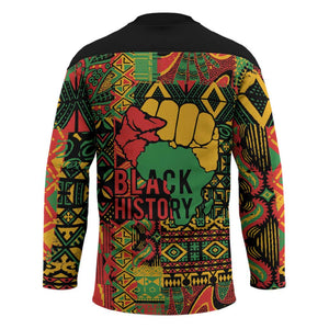Black History Black Month Dream Like Hockey Jersey