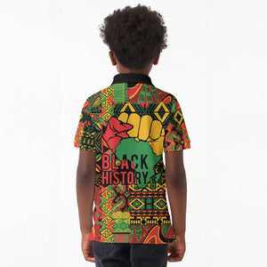 Black History Black Month Dream Like Kid Polo Shirt