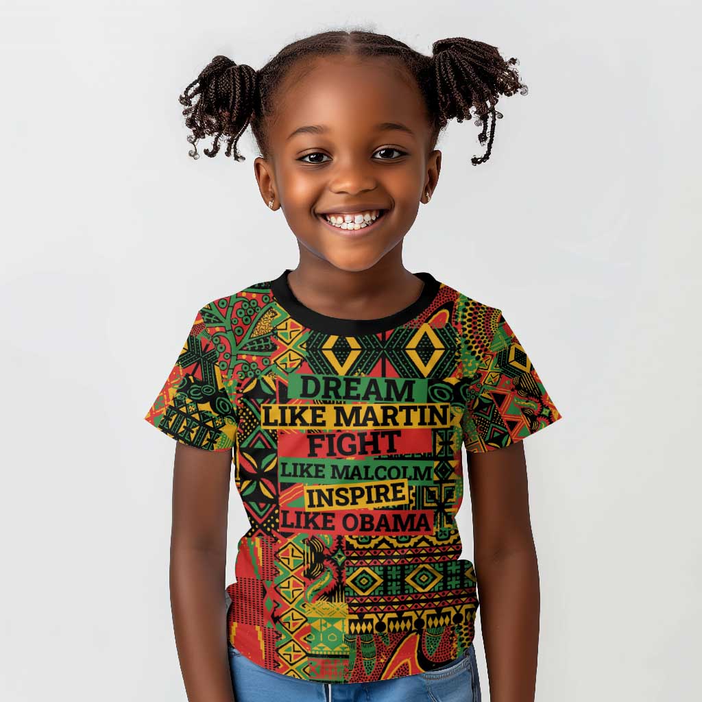 Black History Black Month Dream Like Kid T shirt
