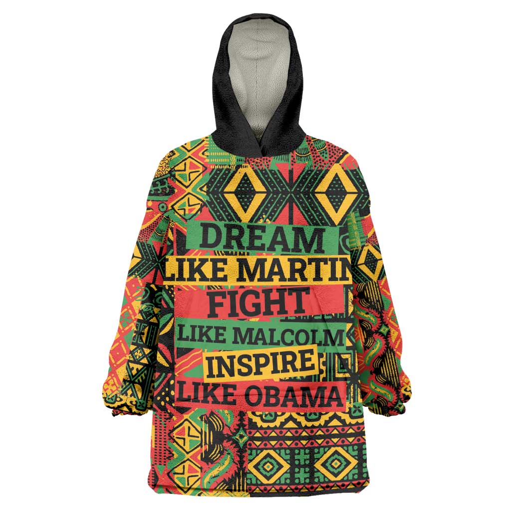 Black History Black Month Dream Like Kid Wearable Blanket Hoodie