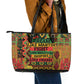 Black History Black Month Dream Like Leather Tote Bag