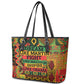 Black History Black Month Dream Like Leather Tote Bag