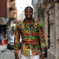 Black History Black Month Dream Like Long Sleeve Button Shirt