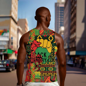 Black History Black Month Dream Like Men Tank Top