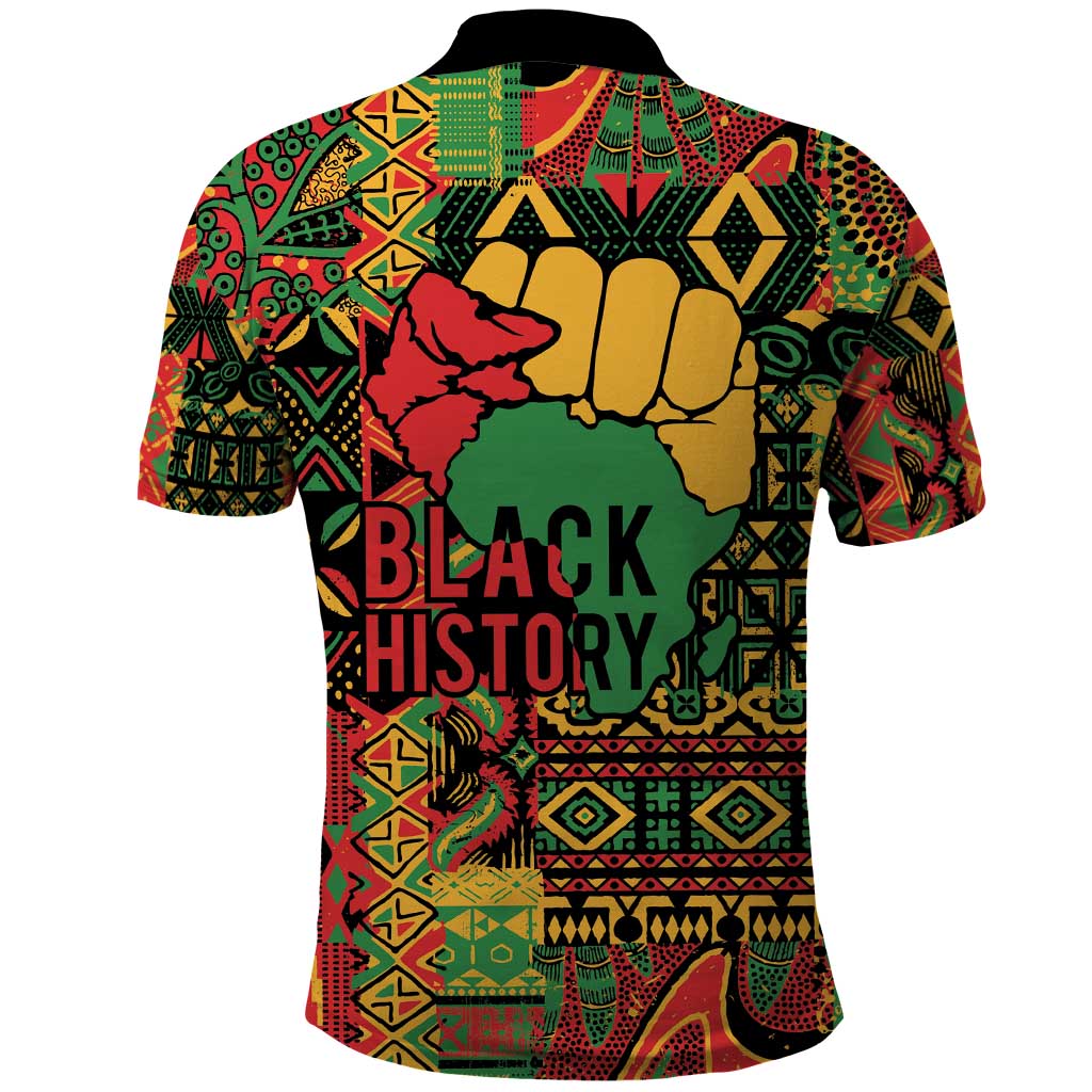 Black History Black Month Dream Like Polo Shirt