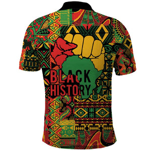 Black History Black Month Dream Like Polo Shirt