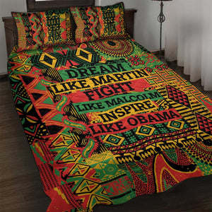 Black History Black Month Dream Like Quilt Bed Set