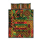 Black History Black Month Dream Like Quilt Bed Set