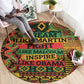 Black History Black Month Dream Like Round Carpet