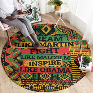Black History Black Month Dream Like Round Carpet