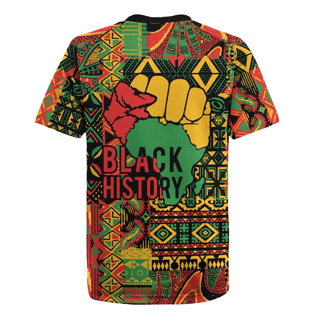 Black History Black Month Dream Like Rugby Jersey