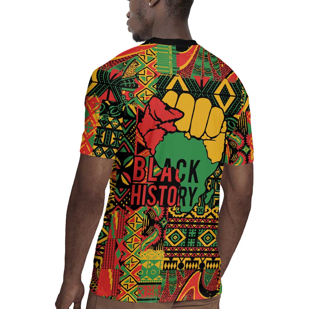 Black History Black Month Dream Like Rugby Jersey