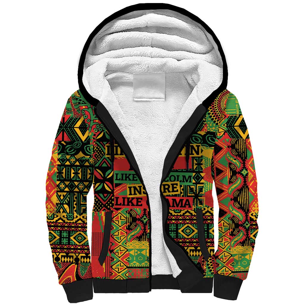 Black History Black Month Dream Like Sherpa Hoodie