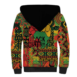 Black History Black Month Dream Like Sherpa Hoodie