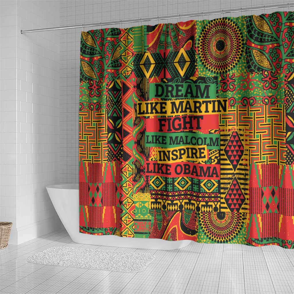 Black History Black Month Dream Like Shower Curtain
