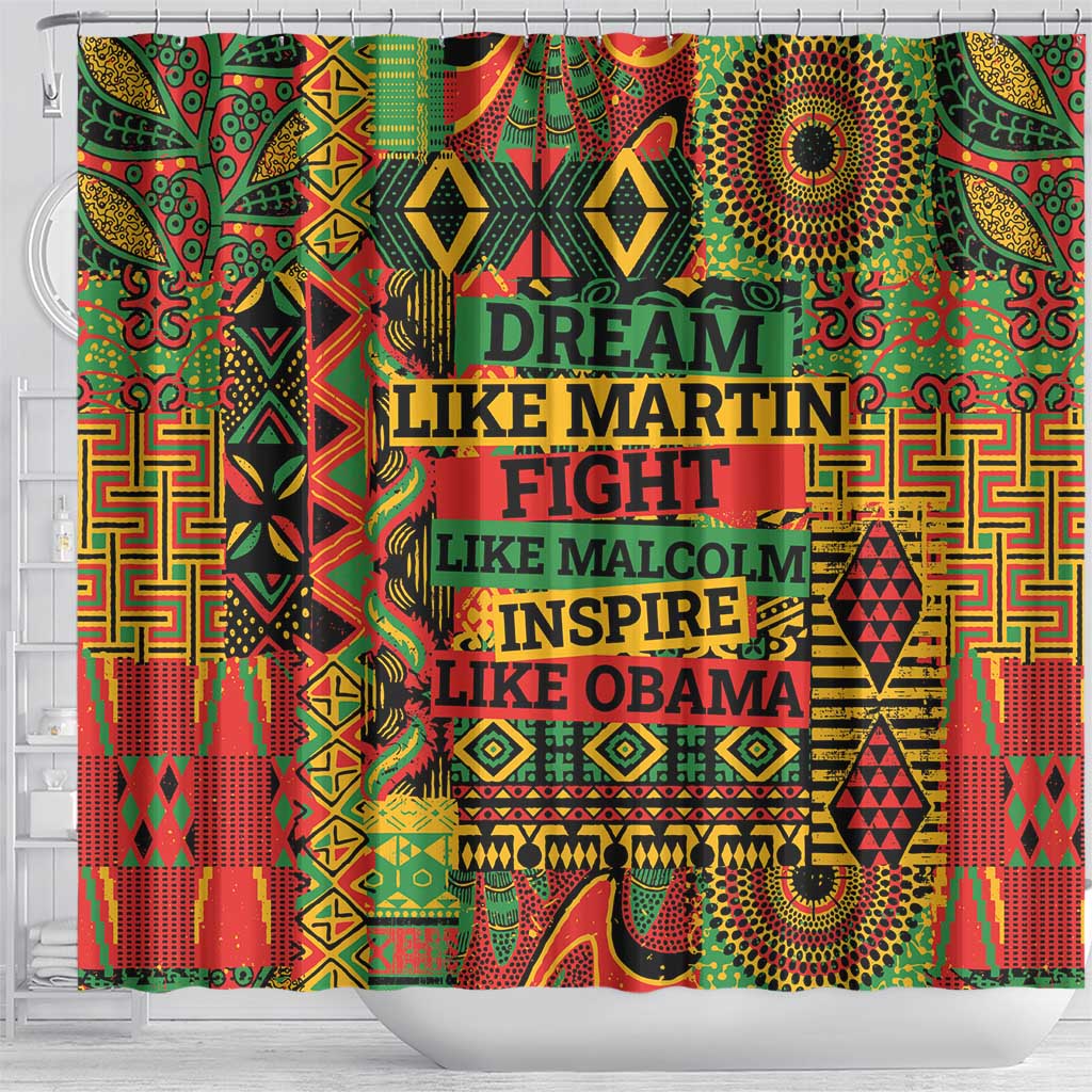 Black History Black Month Dream Like Shower Curtain