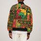 Black History Black Month Dream Like Sleeve Zip Bomber Jacket