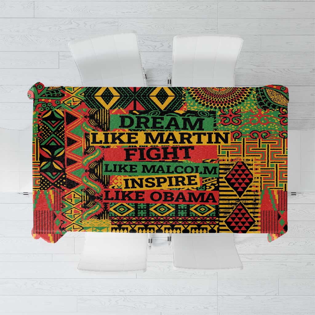 Black History Black Month Dream Like Tablecloth