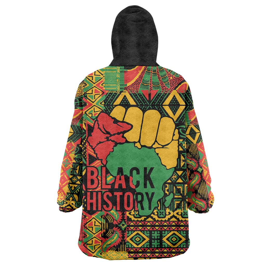Black History Black Month Dream Like Wearable Blanket Hoodie