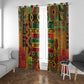 Black History Black Month Dream Like Window Curtain