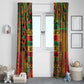 Black History Black Month Dream Like Window Curtain