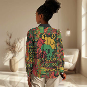 Black History Black Month Dream Like Women Casual Shirt LT9