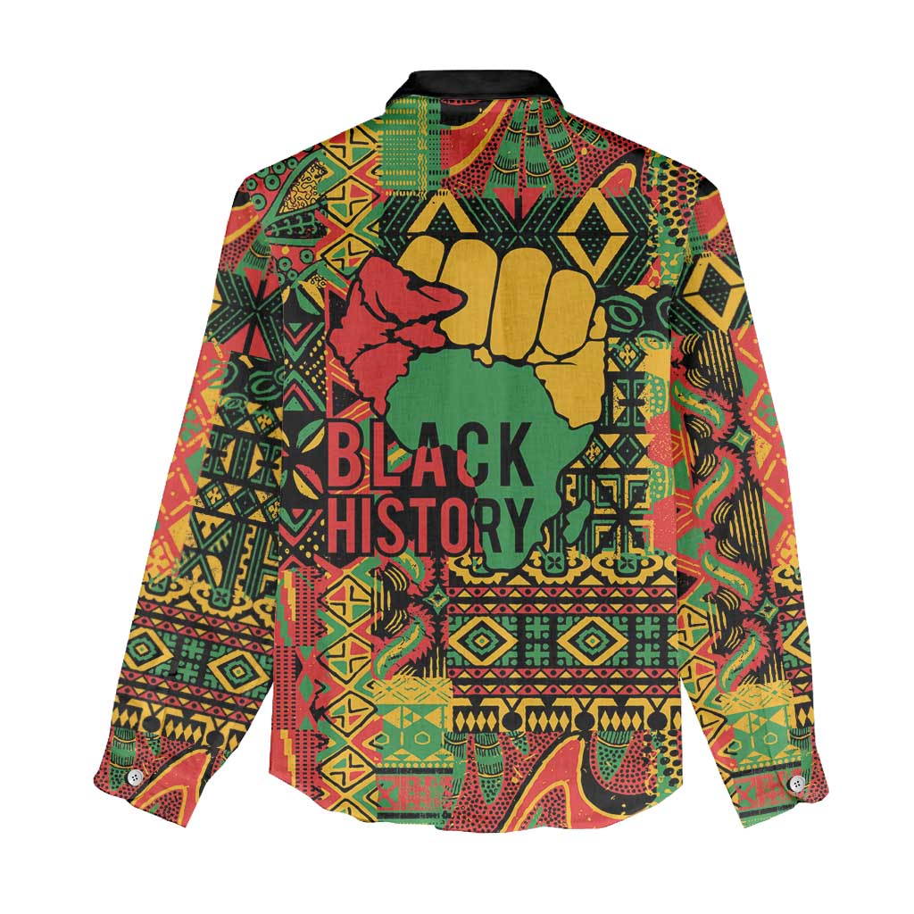 Black History Black Month Dream Like Women Casual Shirt LT9