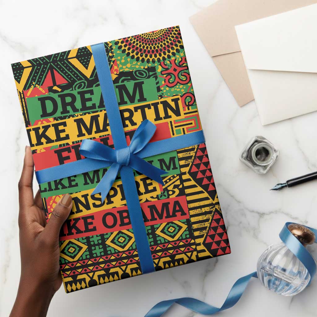 Black History Black Month Dream Like Wrapping Paper - African Pride