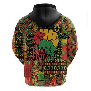 Black History Black Month Dream Like Zip Hoodie