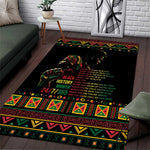 When I'm Born I'm Black Area Rug Black History Black Month