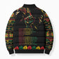 When I'm Born I'm Black Bomber Puffer Jacket Black History Black Month