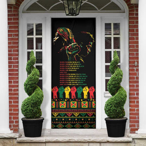 When I'm Born I'm Black Door Cover Black History Black Month